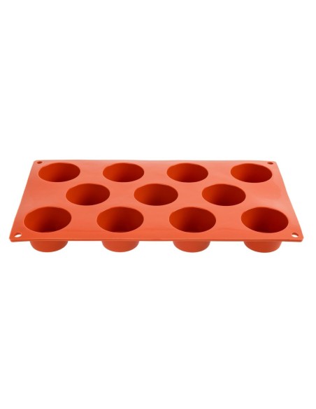 Plaque 11 mini-muffins silicone Pavoni Formaflex - GN 1/3