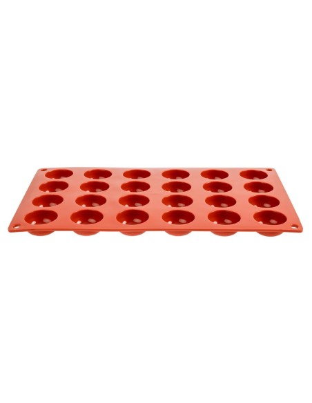 Plaque 24 pomponnettes silicone Pavoni Formaflex GN 1/3