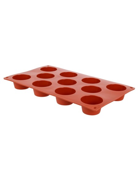 Plaque 11 mini-muffins silicone Pavoni Formaflex - GN 1/3