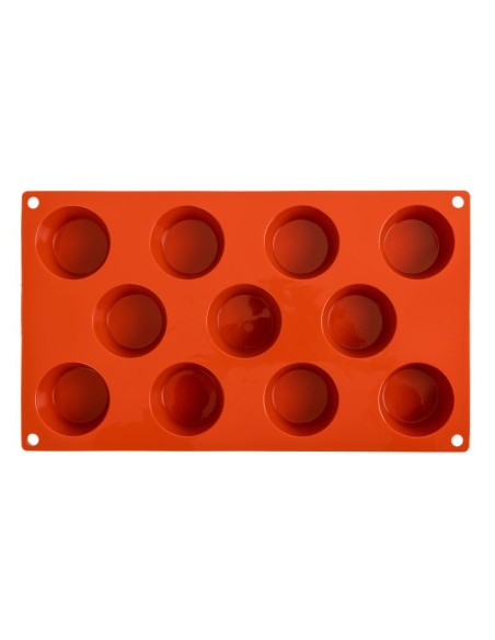 Plaque 11 mini-muffins silicone Pavoni Formaflex - GN 1/3