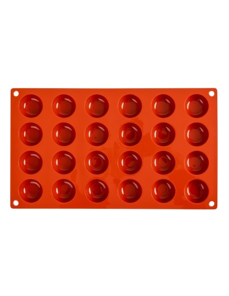 Plaque 24 pomponnettes silicone Pavoni Formaflex GN 1/3