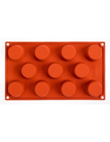 Plaque 11 mini-muffins silicone Pavoni Formaflex - GN 1/3