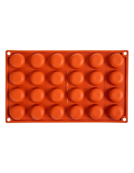 Plaque 24 pomponnettes silicone Pavoni Formaflex GN 1/3