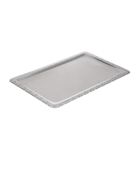Plateau de service rectangulaire inox APS GN1/1 - 530x325 mm