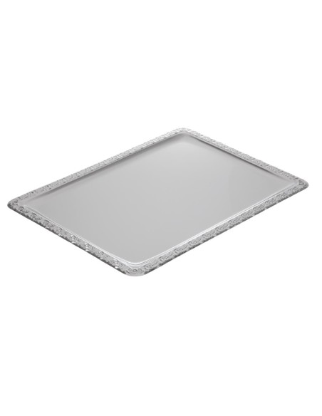 Plateau de service rectangulaire inox APS 500x360 mm