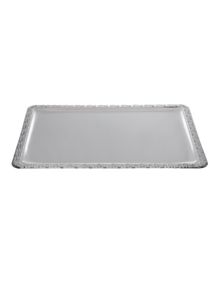 Plateau de service rectangulaire inox APS 500x360 mm