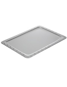 Plateau de service rectangulaire inox APS 420x310 mm
