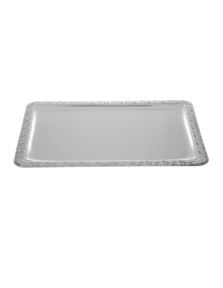 Plateau de service rectangulaire inox APS 420x310 mm