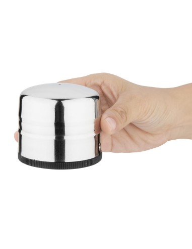 Ensemble salière et poivrière Olympia Jumbo - Inox 0,14 L