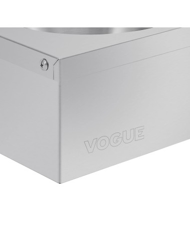 Mini lave-mains inox Vogue - Compact et hygiénique