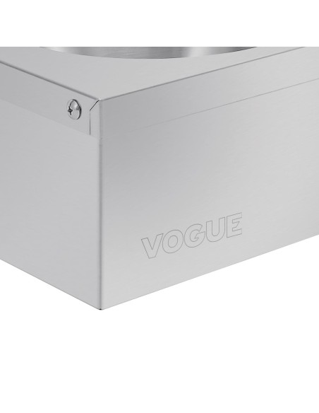 Mini lave-mains inox Vogue - Compact et hygiénique