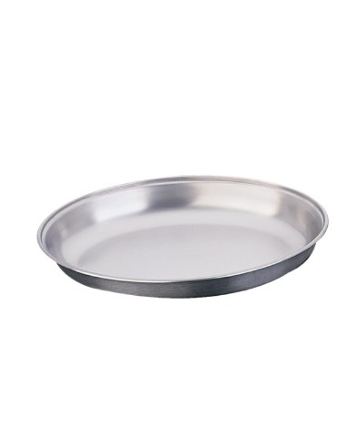 Plat à légumes ovale Olympia 143x200 mm - Inox