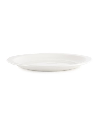 Assiettes Nova Churchill Whiteware 254mm - Lot de 24