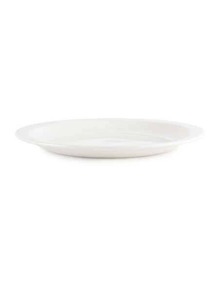 Assiettes Nova Churchill Whiteware 254mm - Lot de 24