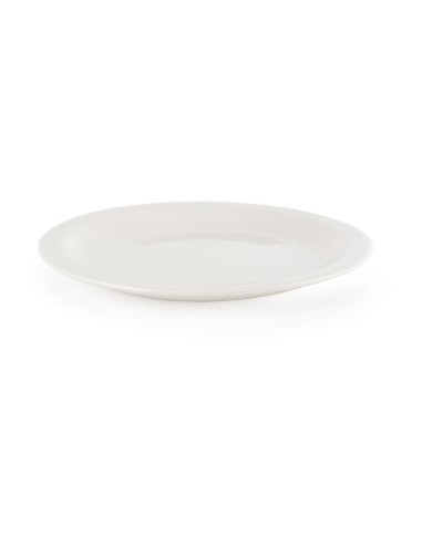 Assiettes Nova Churchill Whiteware 203 mm - lot de 24