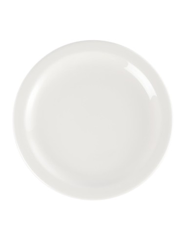 Assiettes Nova Churchill Whiteware 203 mm - lot de 24