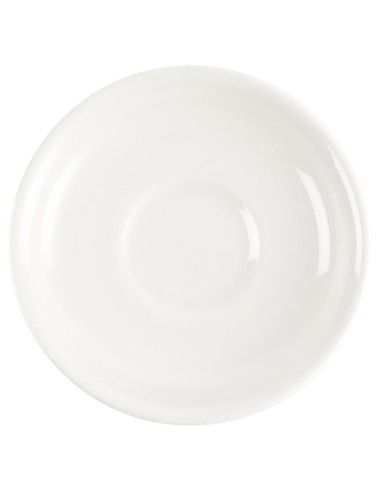 Soucoupes Churchill Whiteware 137 mm - lot de 24