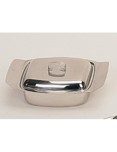 Beurrier inox avec couvercle - 227 g
