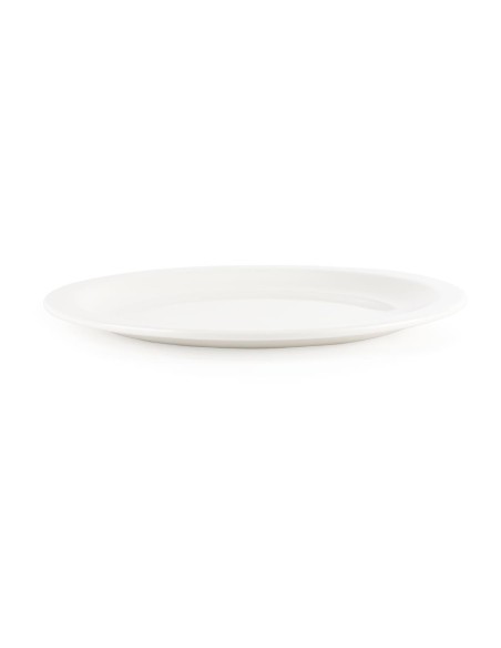 Assiettes Nova Churchill Whiteware 230 mm - Lot de 24