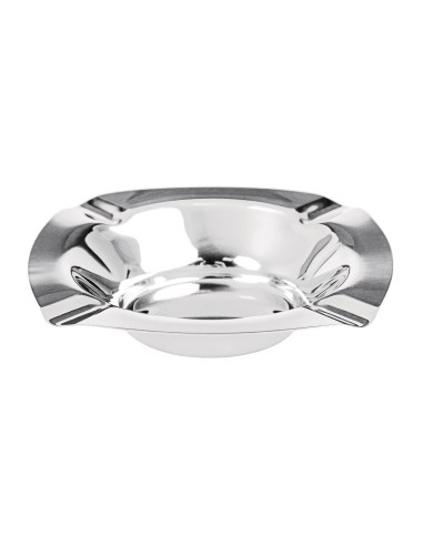 Cendrier en inox Olympia - 25x121 mm, durable et facile à nettoyer