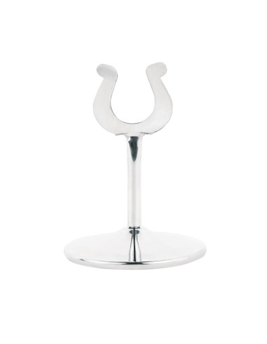 Support numéro de table Olympia 100mm - Acier inoxydable
