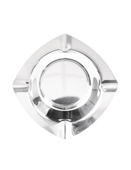 Cendrier en inox Olympia - 25x121 mm, durable et facile à nettoyer