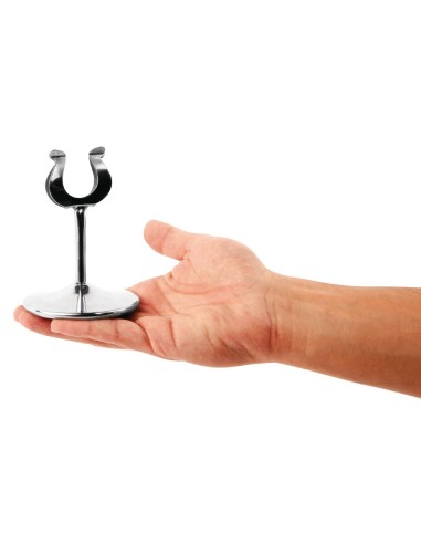 Support numéro de table Olympia 100mm - Acier inoxydable