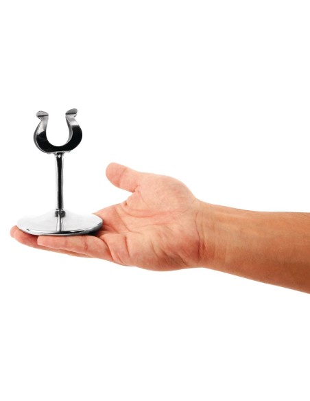 Support numéro de table Olympia 100mm - Acier inoxydable