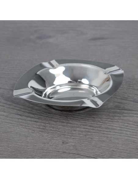 Cendrier en inox Olympia - 25x121 mm, durable et facile à nettoyer