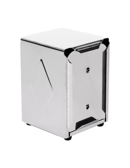 Distributeur de serviettes Olympia en inox - 50 pièces