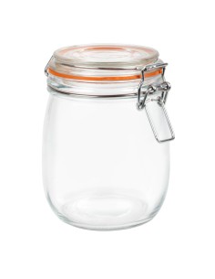 Bocal à conserve à clip 750ml Vogue - Hermétique et transparent