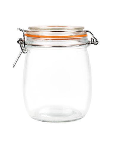 Bocal à conserve à clip 750ml Vogue - Hermétique et transparent
