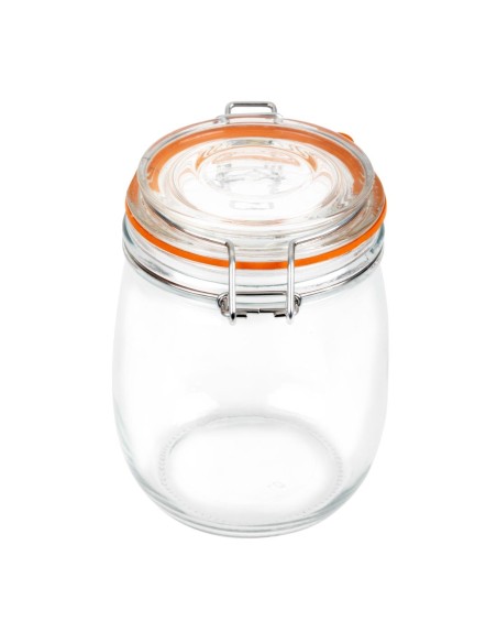 Bocal à conserve à clip 750ml Vogue - Hermétique et transparent