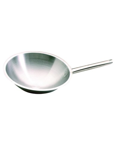Wok inox Matfer Bourgeat Tradition Plus 350mm - 5L