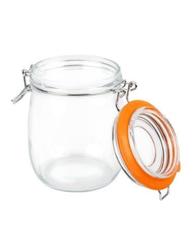 Bocal à conserve à clip 750ml Vogue - Hermétique et transparent