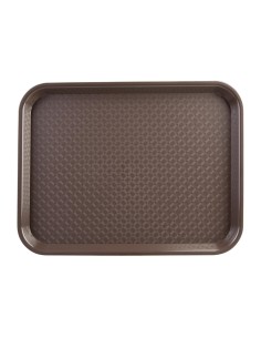 Plateau self-service Olympia Kristallon marron 305x415 mm