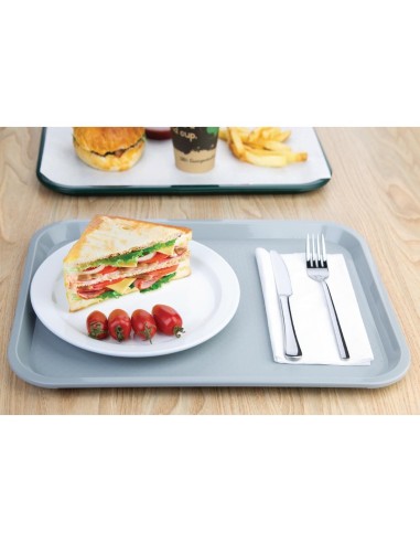 Plateau self-service Olympia Kristallon 305x415 mm gris