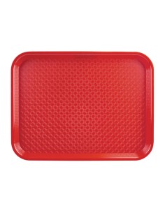 Plateau self-service Olympia Kristallon rouge 305x415 mm