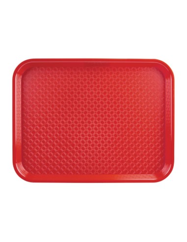 Plateau self-service Olympia Kristallon rouge 305x415 mm