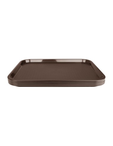 Plateau self-service Olympia Kristallon marron 305x415 mm