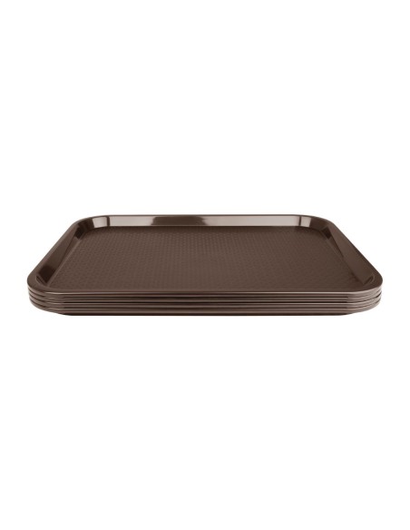 Plateau self-service Olympia Kristallon marron 305x415 mm