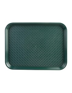 Plateau self-service Olympia Kristallon vert 415x305 mm