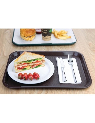 Plateau self-service Olympia Kristallon marron 305x415 mm