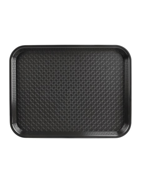 Plateau self-service Olympia Kristallon noir 450x350 mm