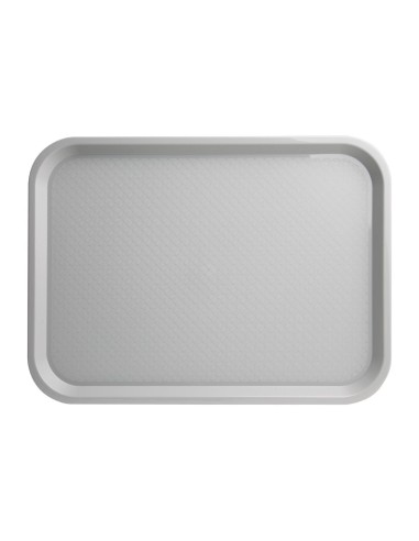 Plateau self-service Olympia Kristallon gris 350x450 mm