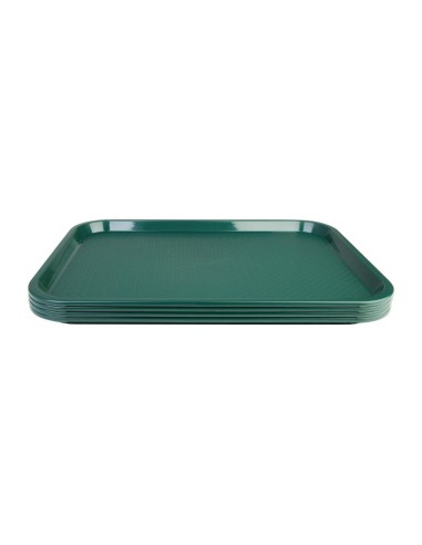 Plateau self-service Olympia Kristallon vert 415x305 mm