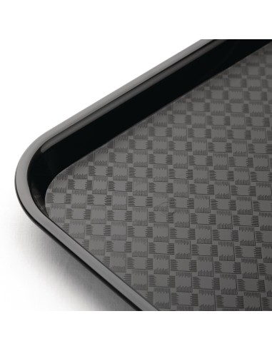 Plateau self-service Olympia Kristallon noir 450x350 mm