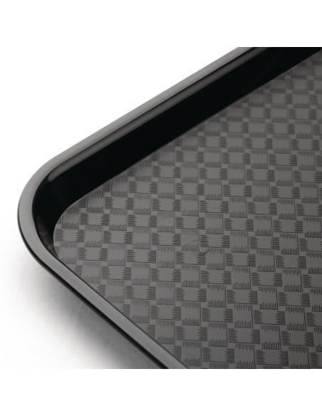 Plateau self-service Olympia Kristallon noir 450x350 mm