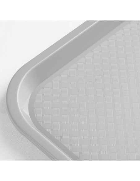 Plateau self-service Olympia Kristallon gris 350x450 mm