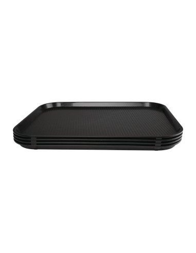 Plateau self-service Olympia Kristallon noir 450x350 mm